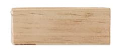 A wooden block with a natural finish, featuring a smooth surface. The item has no visible branding.