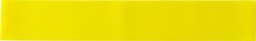 A set of three elastic sports bands in bright yellow, featuring a logo on one band.