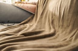 Flannel fleece (280 gr/m²) blanket Sean