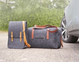 RPET felt travel bag Natalie