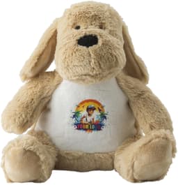 Plush toy dog Hailey
