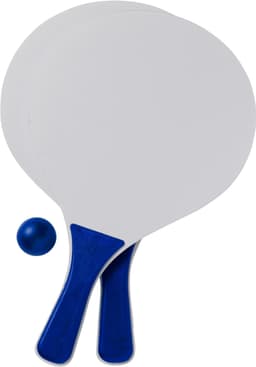 Wooden beach bat and ball set