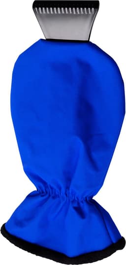 ABS ice scraper and polyester glove