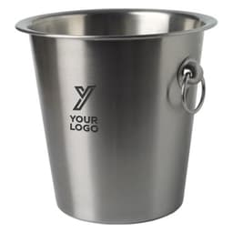 Stainless steel champagne bucket