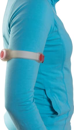 Silicone arm strap