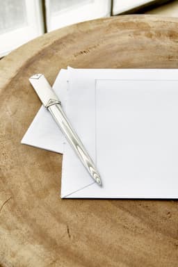 Metal letter opener