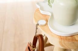 Metal bag hook