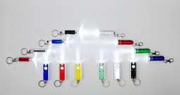 Aluminium 2-in-1 key holder