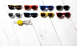 PC and PVC sunglasses