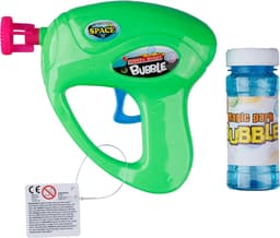 Plastic bubble gun