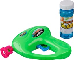 Plastic bubble gun