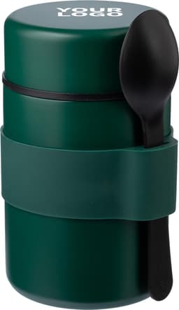 Stainless steel double walled lunch pot Niko