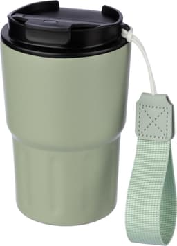 Stainless steel double walled mug Louisa