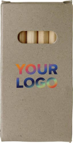 Wooden pencil set