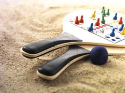 Polywood beach ball game set