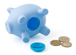 PVC piggy bank