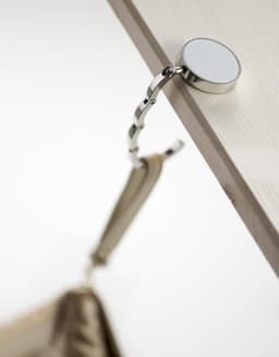 Metal bag hook