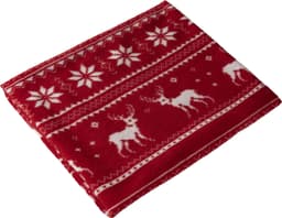 Polar fleece reindeer blanket (180 gr/m2)