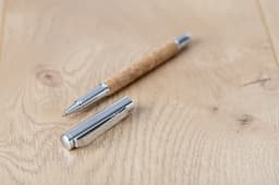 Cork writing set