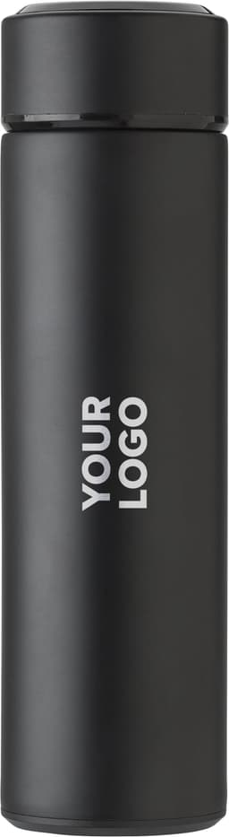 Stainless steel thermos bottle (450 ml) with LED display