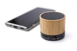 Bamboo wireless speaker