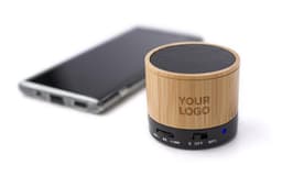 Bamboo wireless speaker