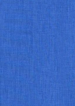 A textured fabric in a calming shade of blue, suitable for a women's shirt. Features a logo.