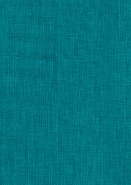 A textured fabric in a rich teal colour, suitable for a women’s 3/4 sleeve shirt. It features a subtle pattern.