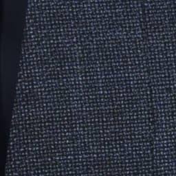 A textured fabric in dark grey with a subtle pattern, featuring a black edge. Includes a branding logo.