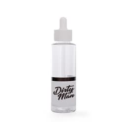 A clear 20ml plastic dropper bottle with a white lid and a logo on the body.