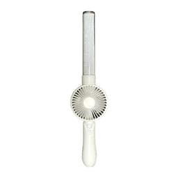 A white LED glow stick with a fan at one end. The stick features a textured surface and a circular fan design.
