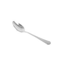 A stainless steel small tea spoon with a sleek, shiny finish, featuring a simple and elegant design.