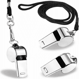 Sports Whistle with Lanyard