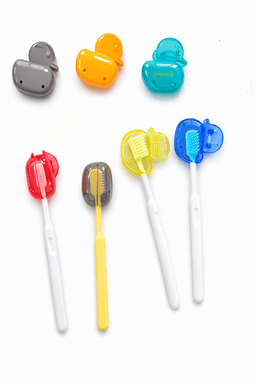 Duck Shape Toothbrush Head Cover