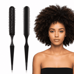 Rat Tail Wig Brush with Steel Pins