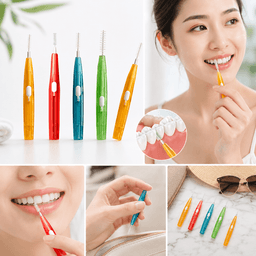 Portable Interdental Cleaning Brush