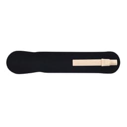 A Matador Eco Pen displayed on a black background, showcasing its minimalist design and eco-friendly materials.