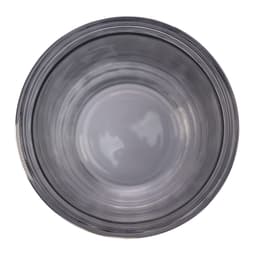 A reusable coffee cup with a transparent design and a snap lid, featuring a smooth interior surface.