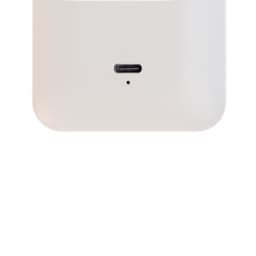 A compact LED mirror featuring a USB-C charging port for easy connectivity.