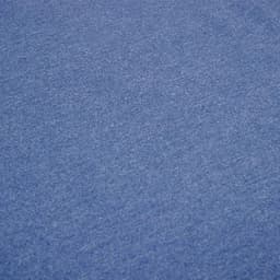 A textured fabric in a solid blue colour, featuring a soft and smooth surface.
