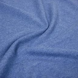 A piece of fabric in a smooth, woven texture featuring a soft blue colour.