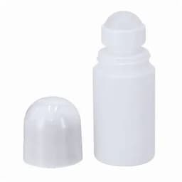 A drink bottle in white with a separate cap, featuring a simple and sleek design.