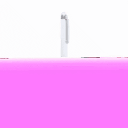 A drink bottle in vibrant pink with a silver lid and a logo on the side.