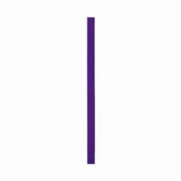 A long, slim purple product, resembling a stick or rod, with a simple design and a logo at one end.