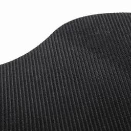 A textured black surface with a subtle ribbed pattern. The material appears durable and flexible.