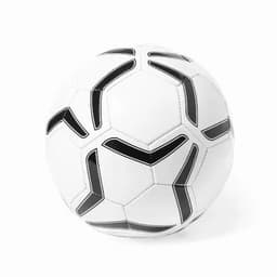 A soccer ball featuring a classic black and white design with hexagonal and pentagonal panels.