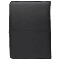 A5 Compendium in sleek black with a smooth finish and a subtle logo on the front.