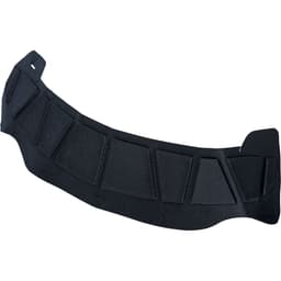 A black sweatband features a textured design and has a logo. It is part of a pack of five endurance headbands.
