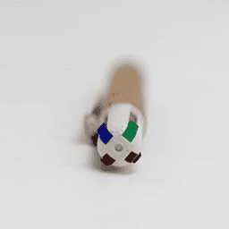 A cork pen with four colour options: blue, green, black, and red, featuring a branded design on the cap.