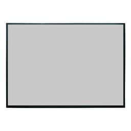 A grey promotional product framed in black, suitable for various print applications.